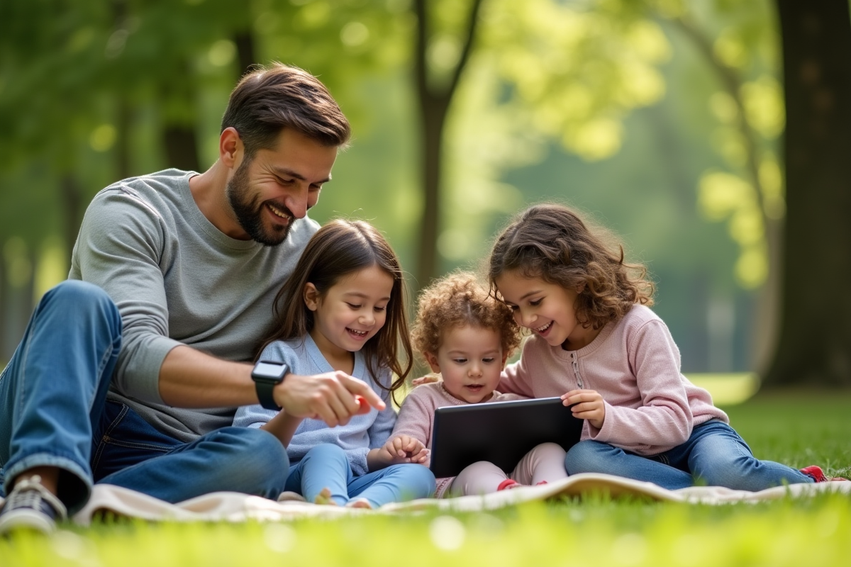 technologie famille