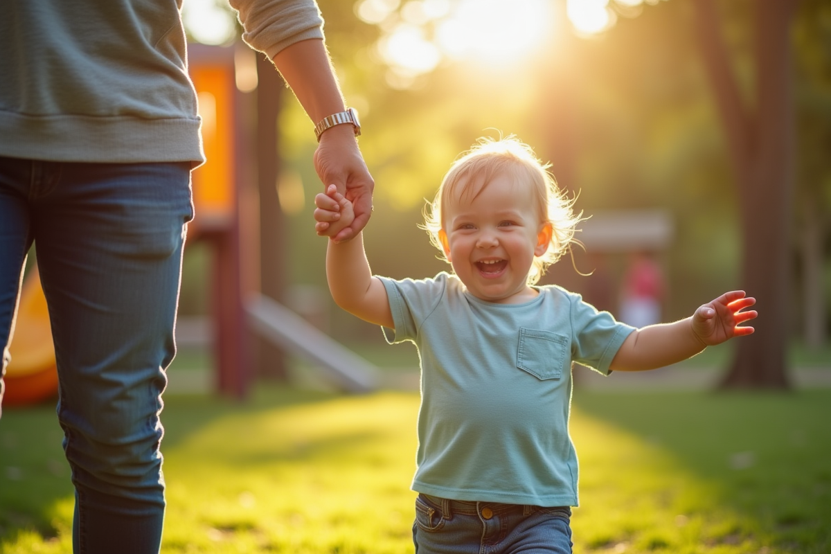 enfant marche