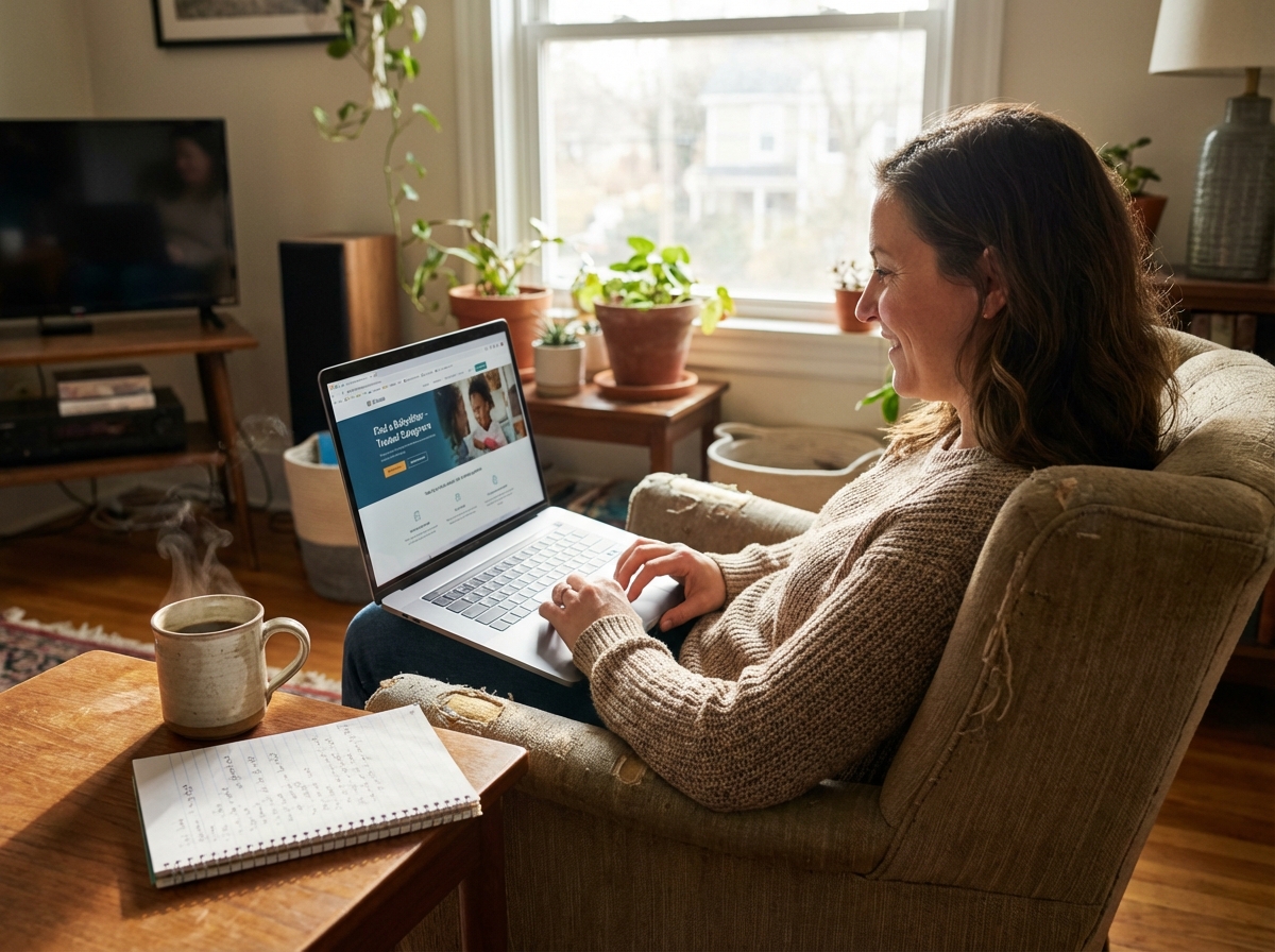 recherche baby-sitter locale